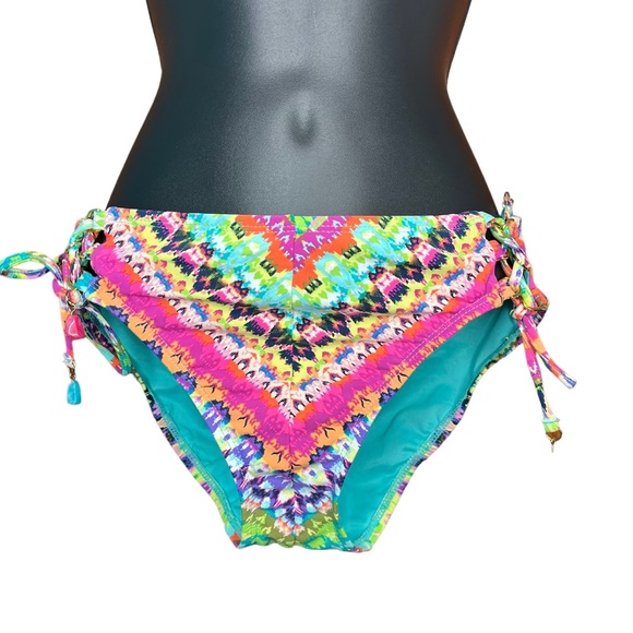 Bleu By Rod Beattie High Neck Keyhole Two Piece Swimsuit Bikini Women's 6 - Picture 3 of 8